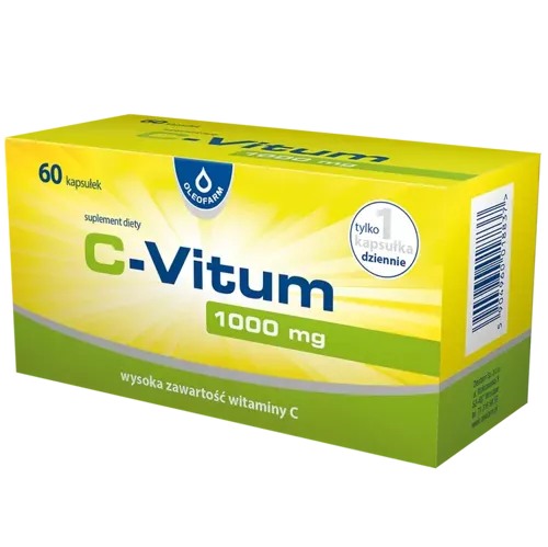 C-Vitum Witamina C 1000 mg, 60 kapsułek