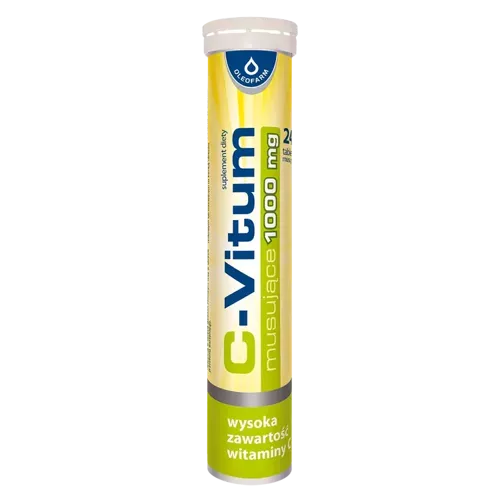 C-Vitum witamina C 1000 mg, tabletki musujące