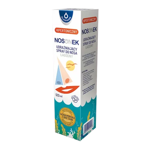 Nosonek, udrażniajacy spray do nosa, hipertoniczny 120 ml