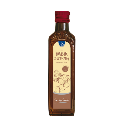 Syrop Imbir z cytryną z witaminą C 250 ml