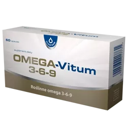 Omega-Vitum 3-6-9, kwasy omega, 60 kapsułek 